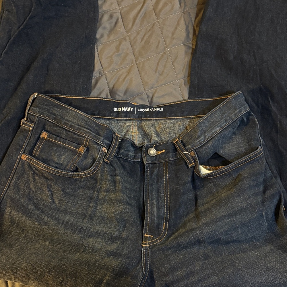Men’s Old Navy Dark Wash Denim Jeans - Brand New, No Tags - Size 34/30